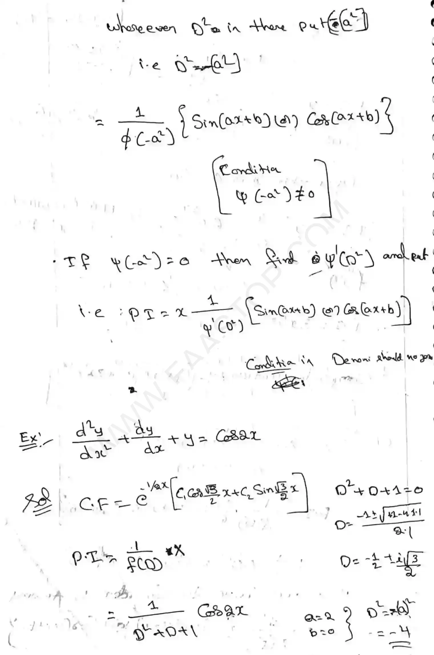 Page 23 of Higher order Differential Equations